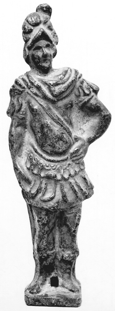 guerriero (impugnatura, opera isolata) - bottega veneta (sec. XVII)