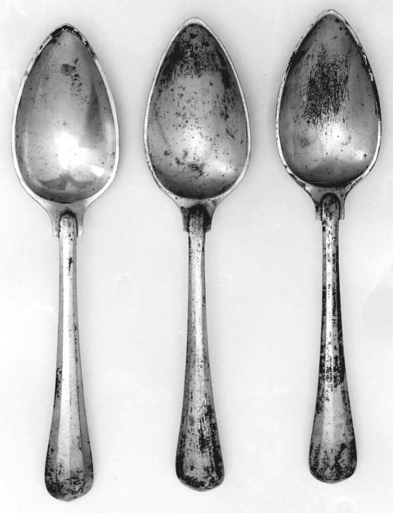 cucchiaio, serie - bottega cesenate (terzo quarto sec. XVIII)