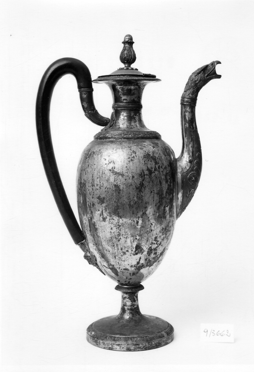 caffettiera, opera isolata di Rossini Giuseppe (sec. XIX)