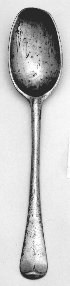 cucchiaino, opera isolata - ambito italiano (prima metà sec. XVIII)