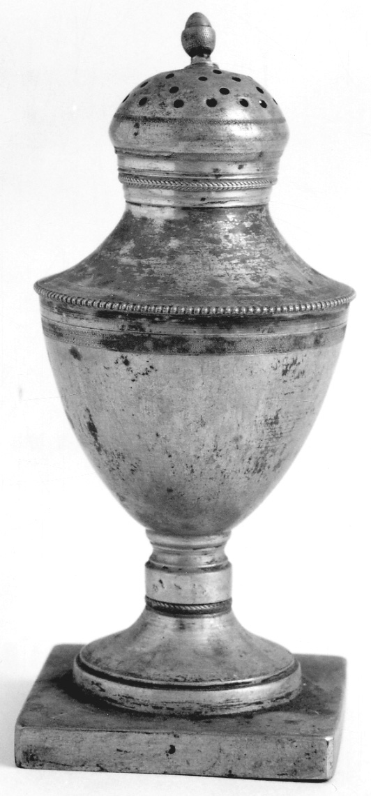 saliera, opera isolata - ambito italiano (primo quarto sec. XIX)