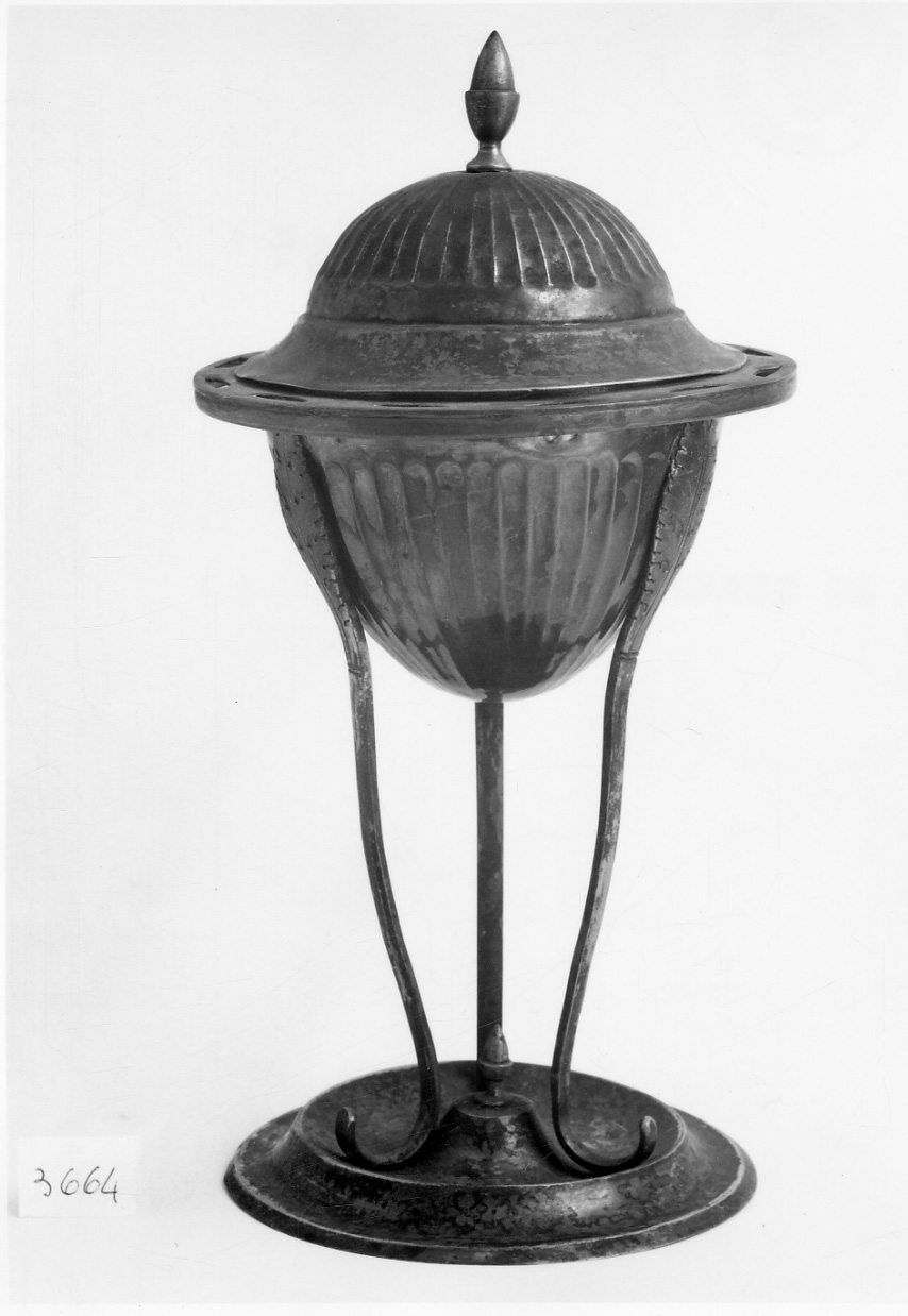 zuccheriera, opera isolata - bottega piemontese (primo quarto sec. XIX)