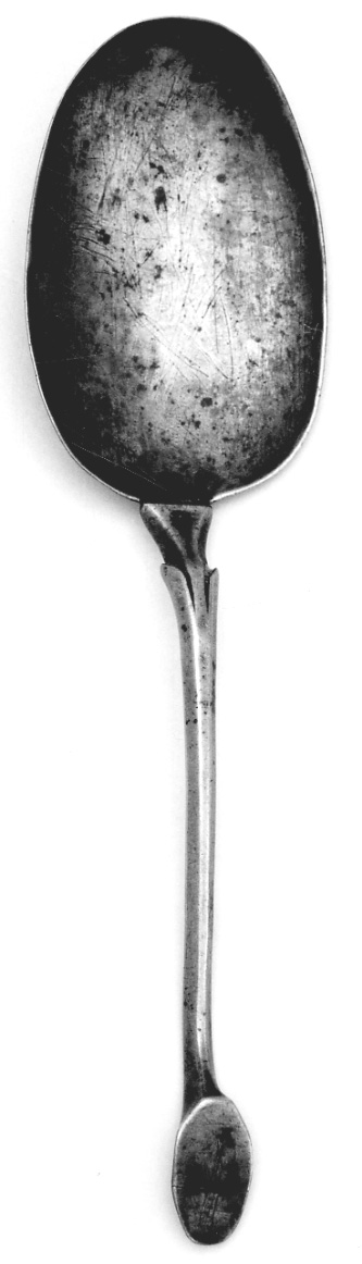 cucchiaio, opera isolata di Bicchierari Antonio (ultimo quarto sec. XVII)