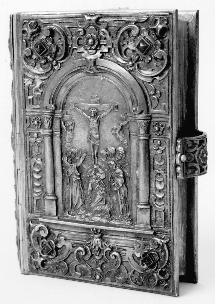 crocifissione di Cristo (rilievo) - ambito tedesco (fine sec. XIX)