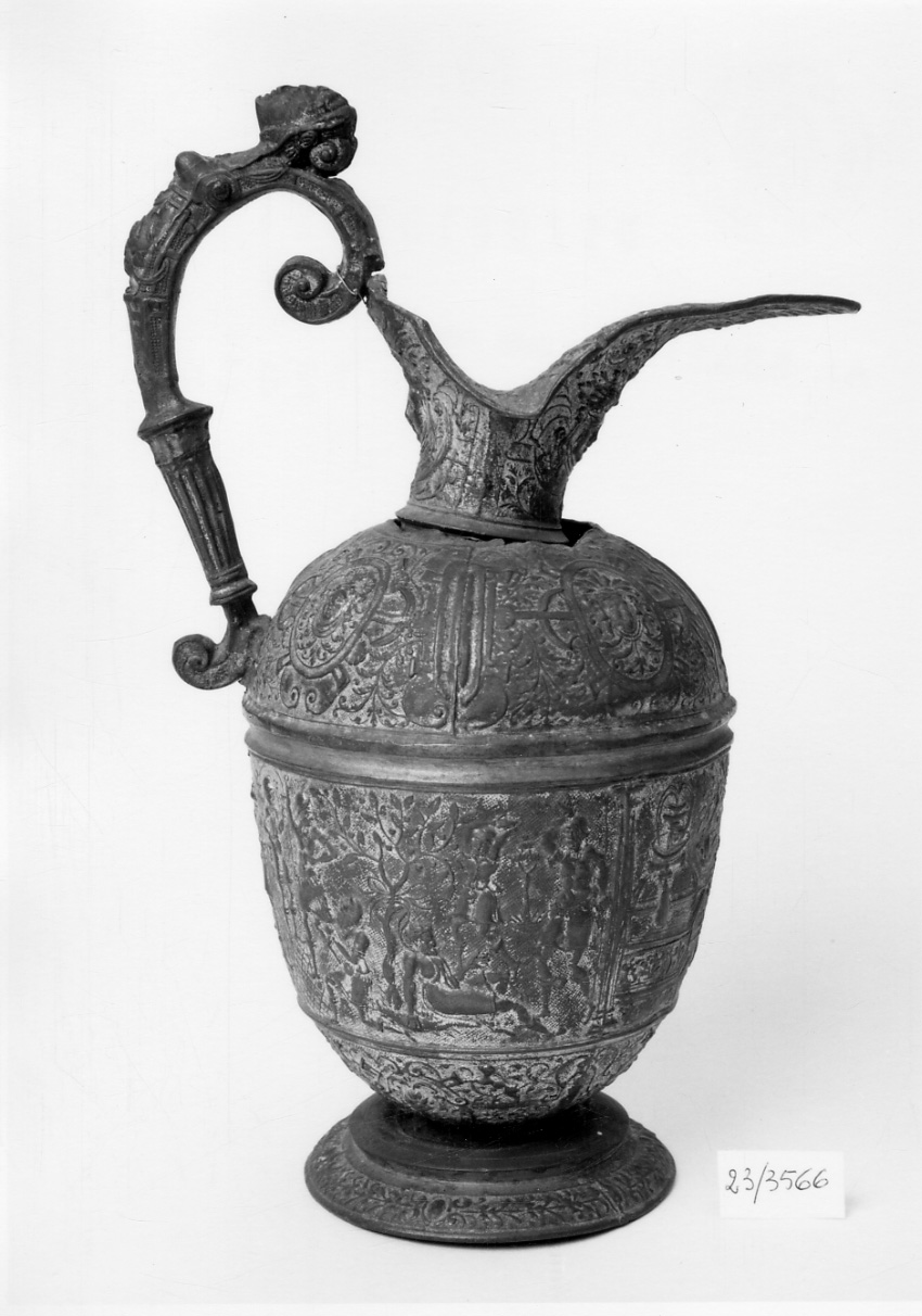 acquamanile, opera isolata - ambito tedesco (inizio sec. XVII)