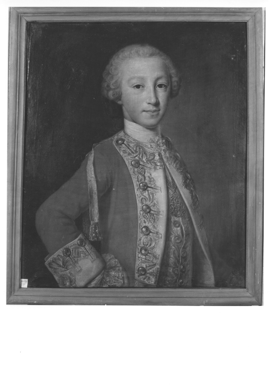 ritratto di Vittorio Amedeo III di Savoia (dipinto, opera isolata) - ambito piemontese (metà sec. XVIII)