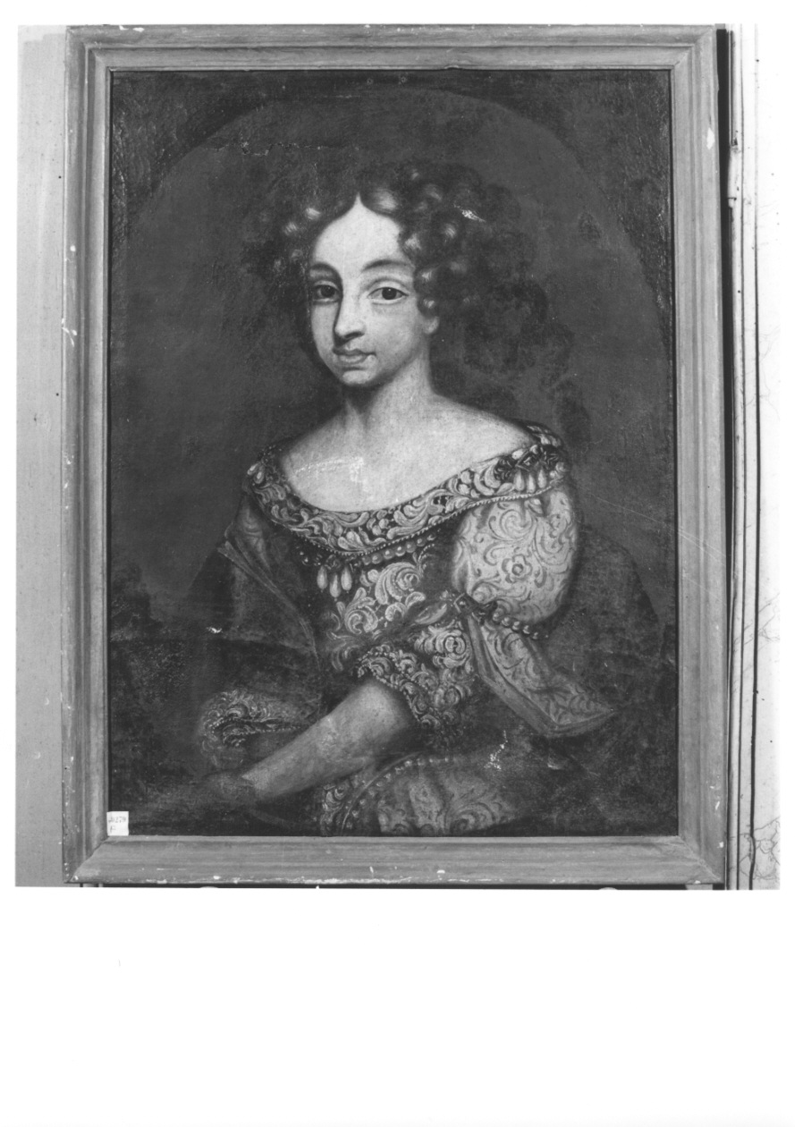 ritratto femminile (dipinto, opera isolata) - ambito piemontese (fine sec. XVIII)