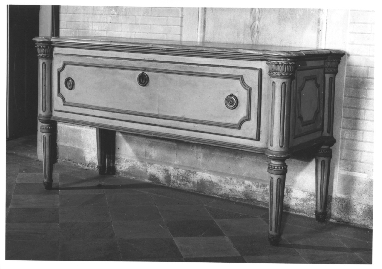 cassettone, opera isolata - bottega piemontese (seconda metà sec. XIX)