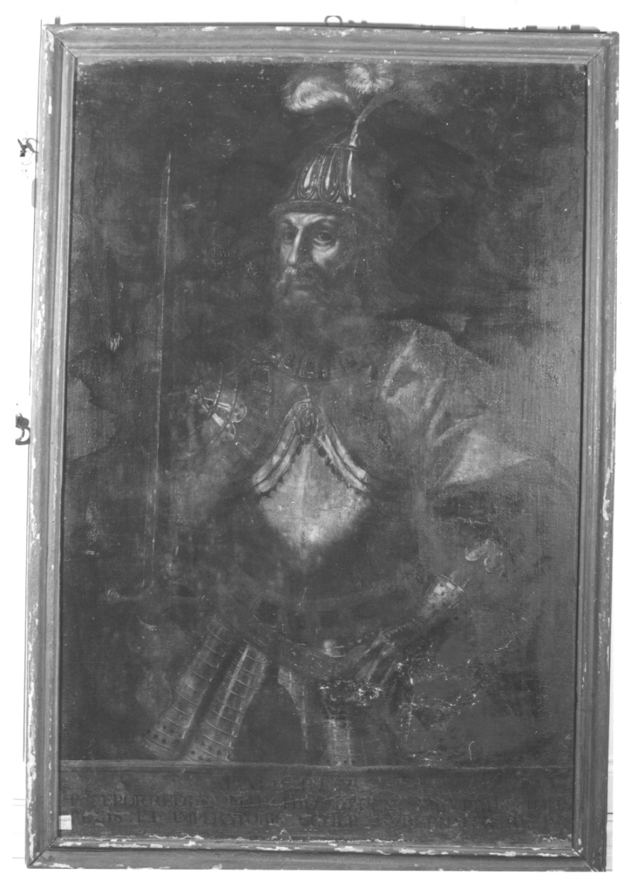 ritratto di Adalberto (dipinto, opera isolata) - ambito piemontese (sec. XVII)