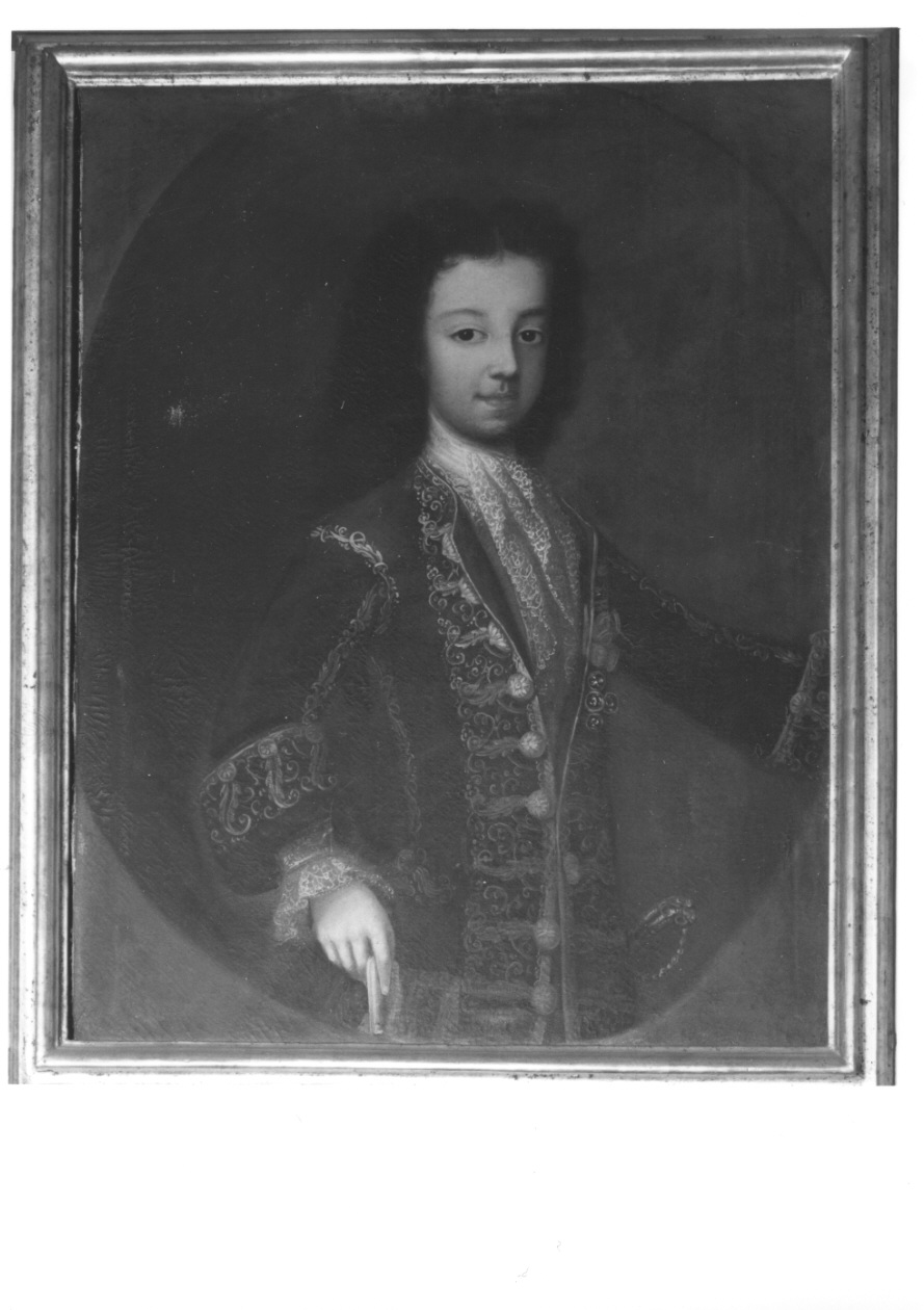 ritratto d'uomo (dipinto, opera isolata) - ambito piemontese (primo quarto sec. XVIII, sec. XIX)