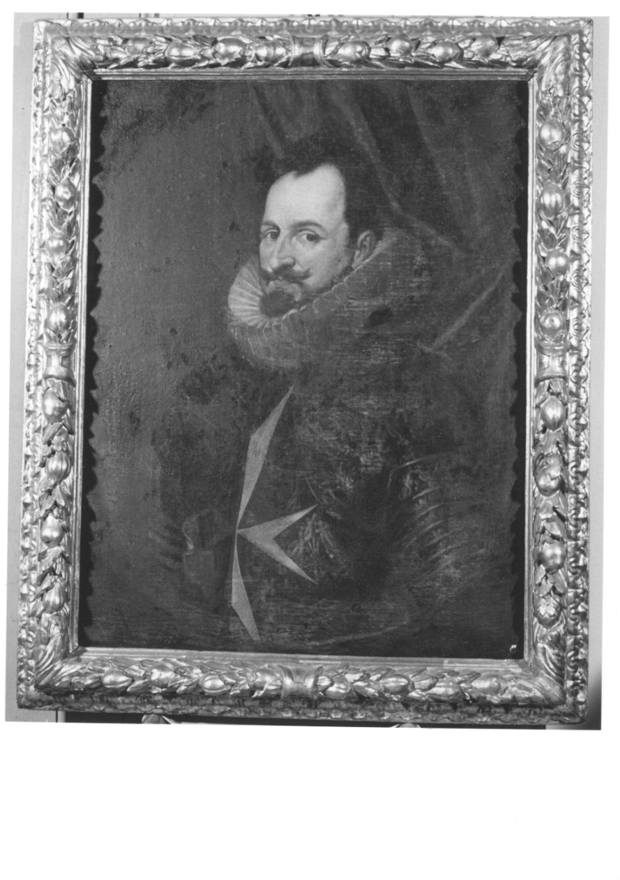 ritratto di Emanuele Filiberto di Savoia (dipinto, opera isolata) - ambito piemontese (inizio sec. XVII)