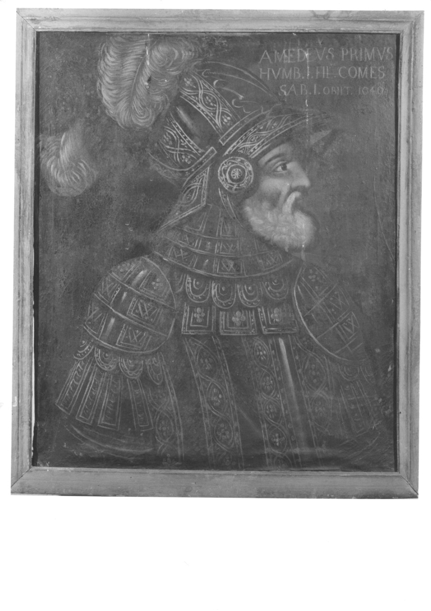 ritratto di Amedeo I di Savoia (dipinto, opera isolata) - ambito piemontese (secondo quarto sec. XVII)