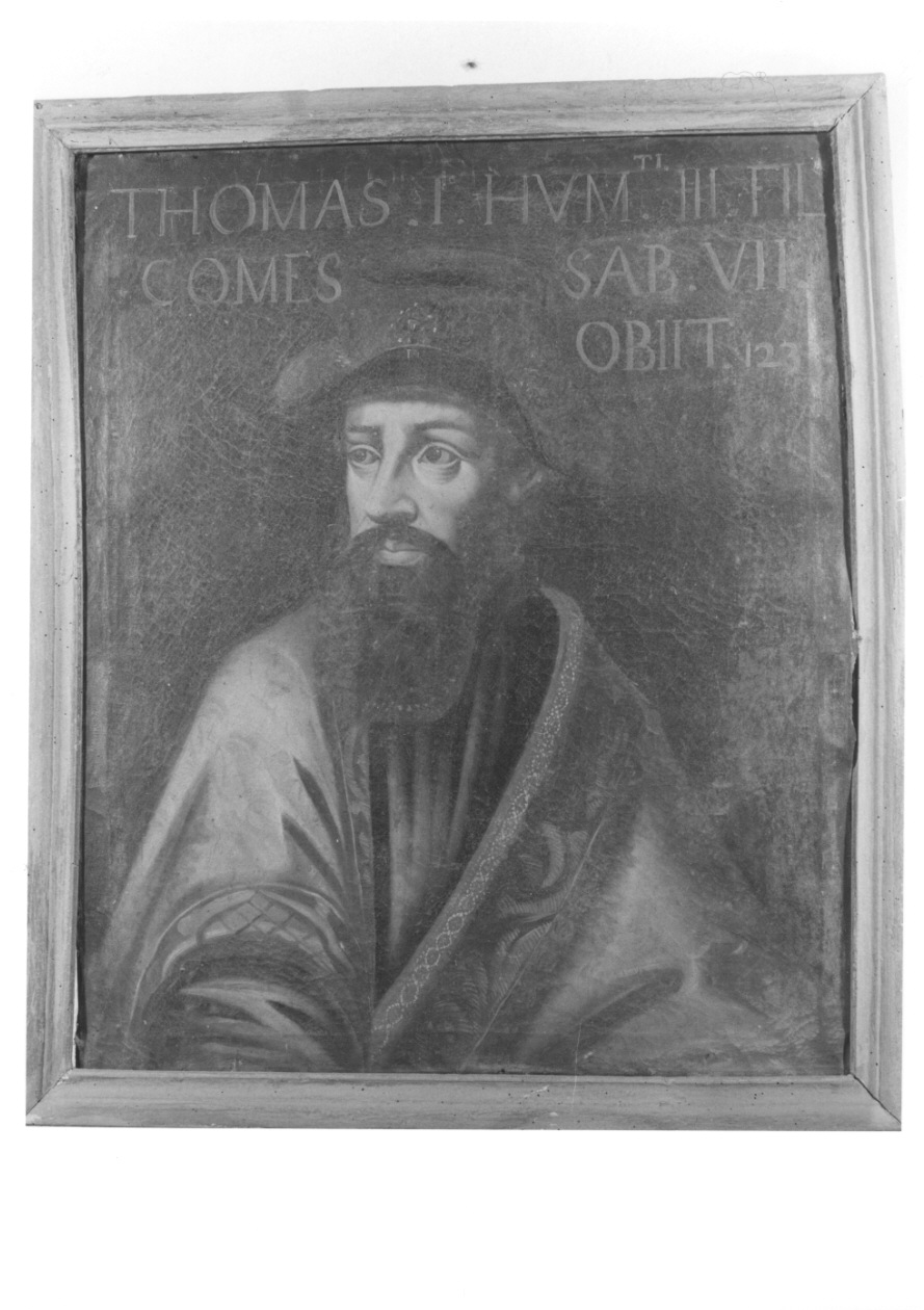 ritratto di Tommaso I di Savoia (dipinto, opera isolata) - ambito piemontese (secondo quarto sec. XVII)