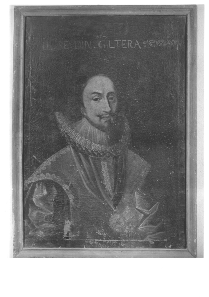 ritratto di Carlo I d'Inghilterra (dipinto, opera isolata) - ambito piemontese (secondo quarto sec. XVII)