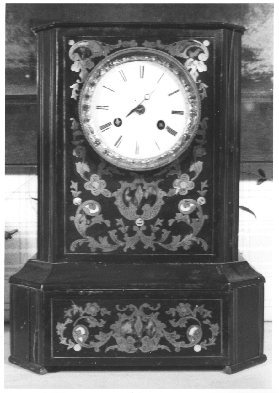 orologio - da tavolo, opera isolata - bottega francese (seconda metà sec. XIX)