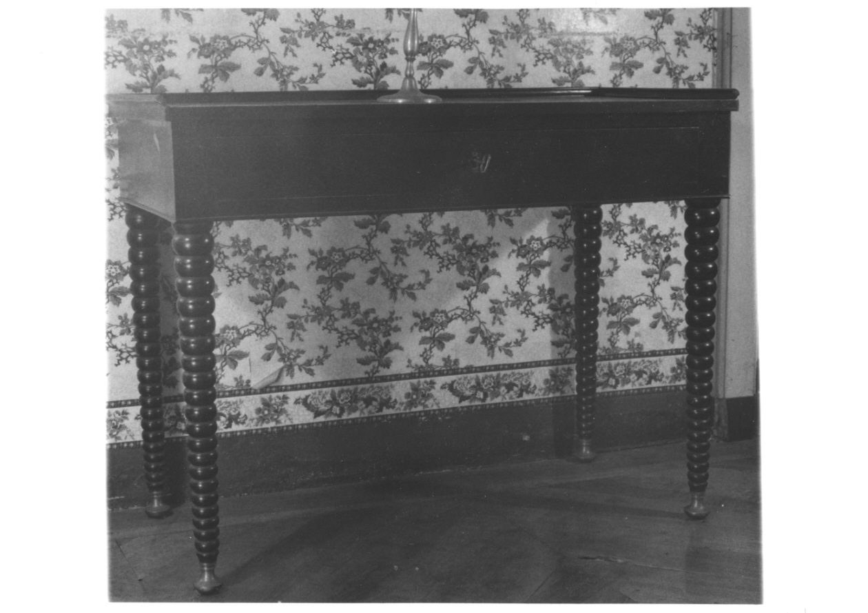 scrittoio, opera isolata - bottega piemontese (seconda metà sec. XIX)