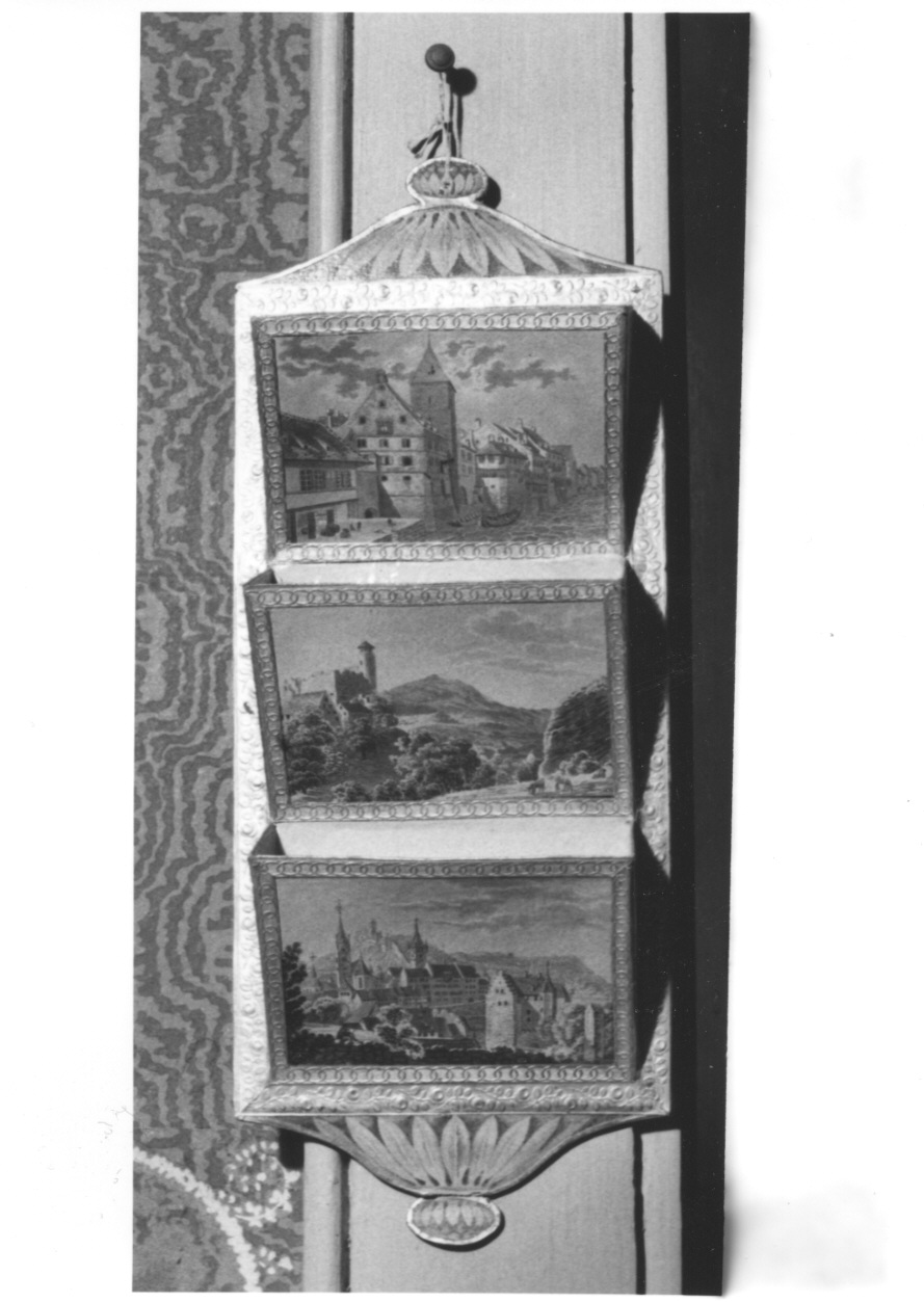 vedute di città della Svizzera (stampa colorata a mano, serie) - ambito svizzero (prima metà sec. XIX)