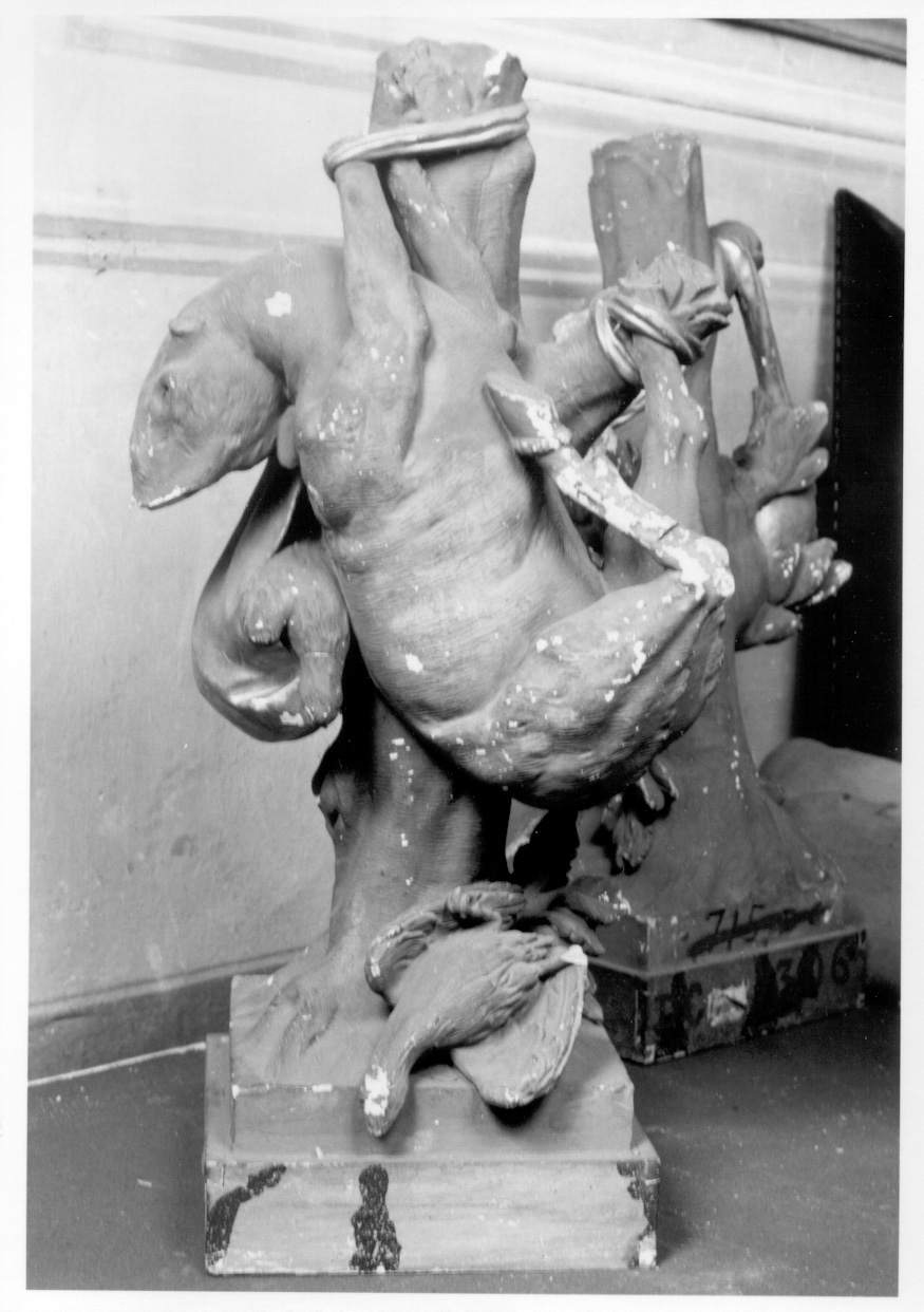 TROFEO DI CACCIA (scultura, opera isolata) di Collino Ignazio, Collino Filippo (seconda metà sec. XVIII)