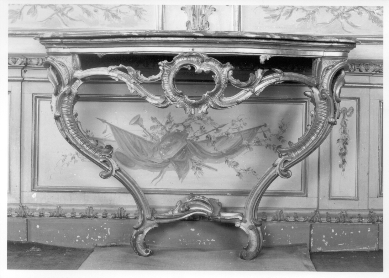 console, opera isolata - ambito piemontese (prima metà sec. XVIII)