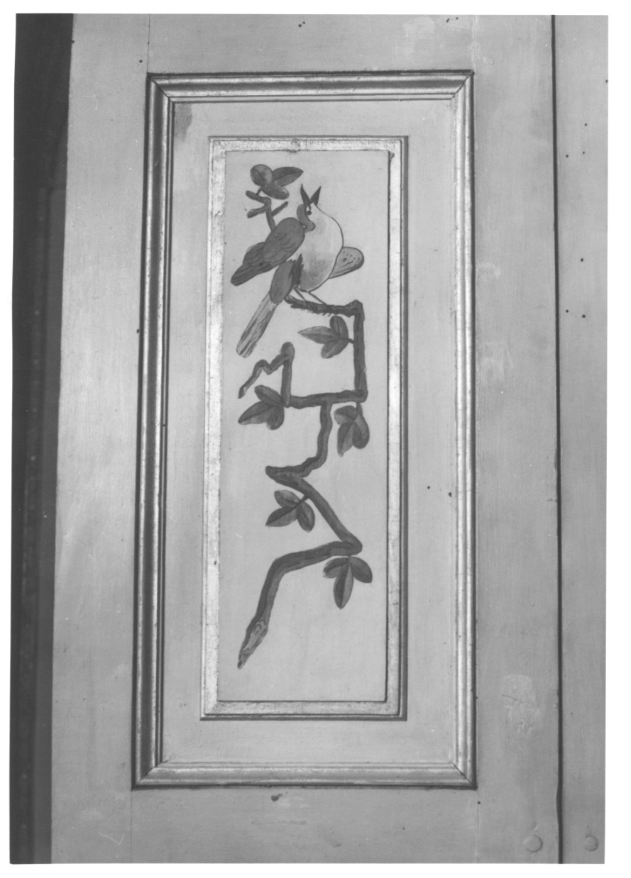 volatili e animali con vegetazione orientaleggiante (elemento decorativo, elemento d'insieme) di Wehrlin Cristiano - ambito piemontese (terzo quarto sec. XVIII)