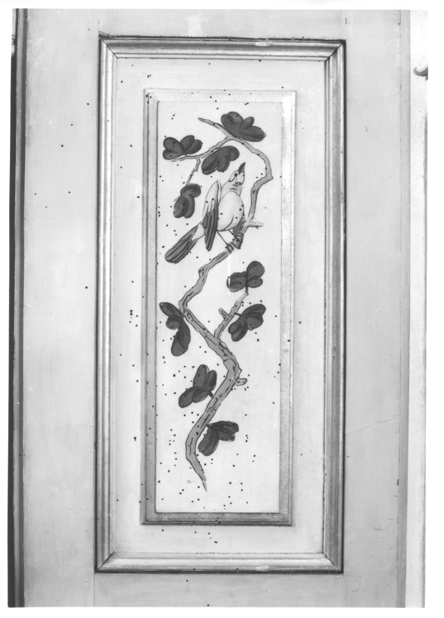 volatili e animali con vegetazione orientaleggiante (elemento decorativo, elemento d'insieme) di Wehrlin Cristiano - ambito piemontese (terzo quarto sec. XVIII)