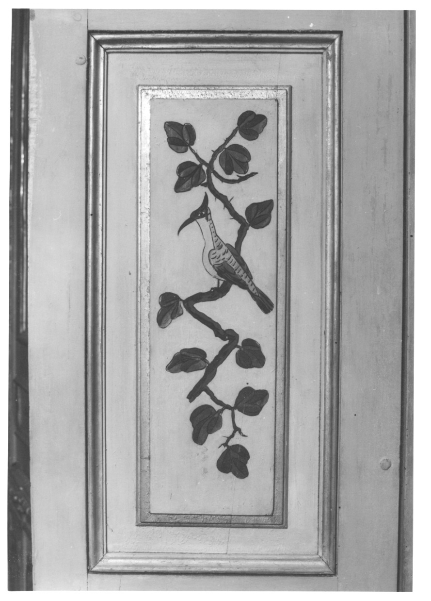volatili e animali con vegetazione orientaleggiante (elemento decorativo, elemento d'insieme) di Wehrlin Cristiano - ambito piemontese (terzo quarto sec. XVIII)