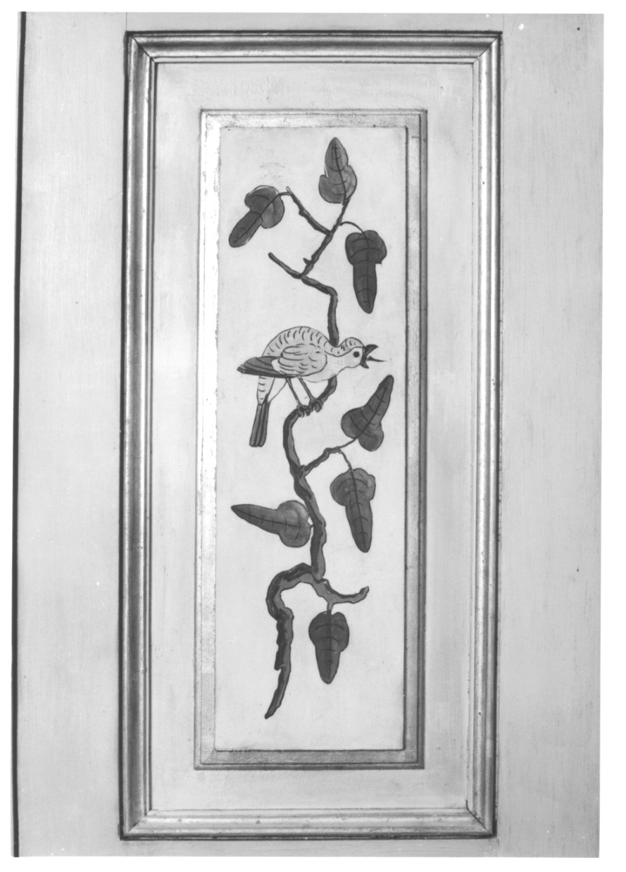 volatili e animali con vegetazione orientaleggiante (elemento decorativo, elemento d'insieme) di Wehrlin Cristiano - ambito piemontese (terzo quarto sec. XVIII)