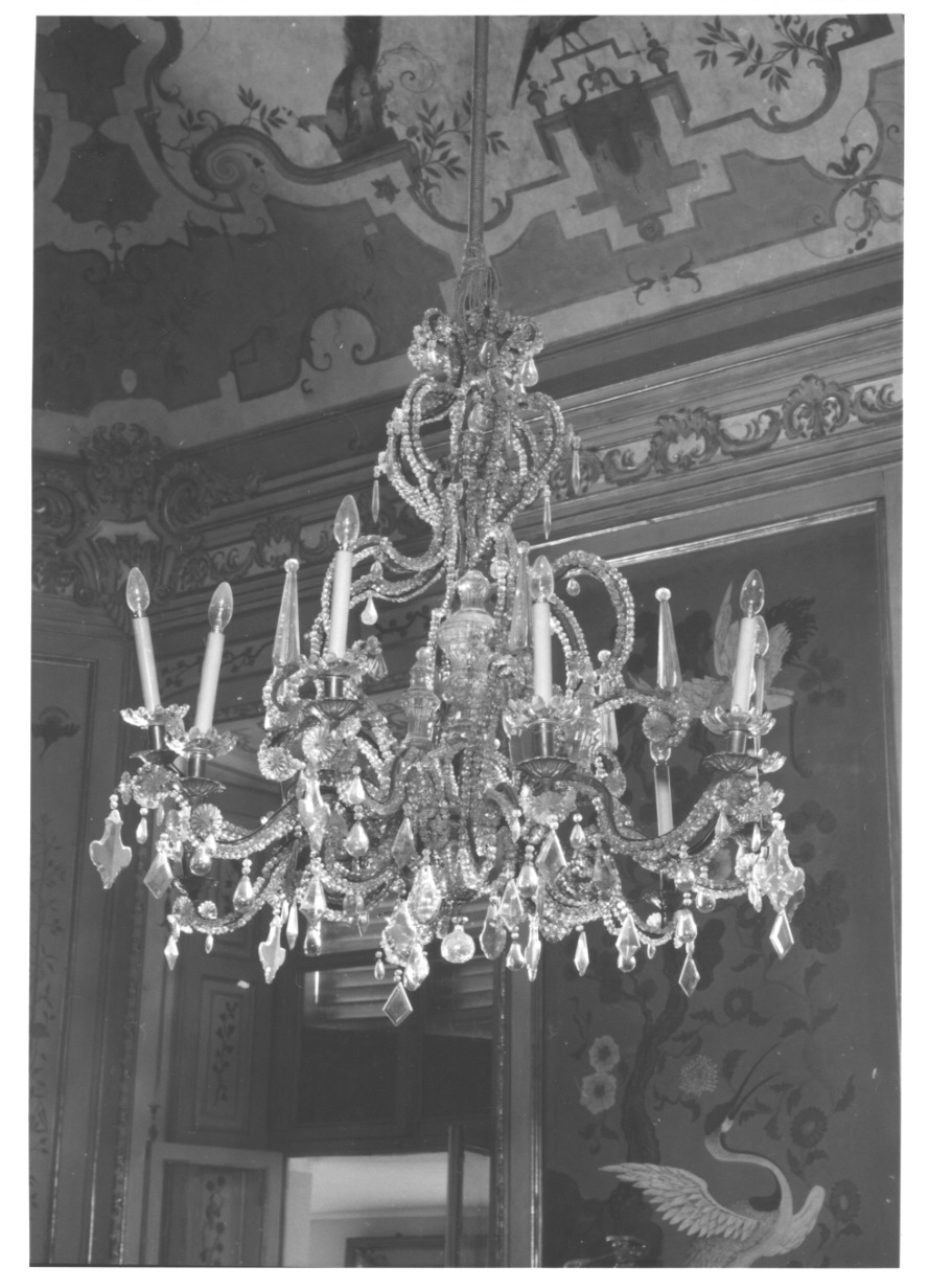 lampadario, opera isolata - ambito piemontese (terzo quarto sec. XVIII)