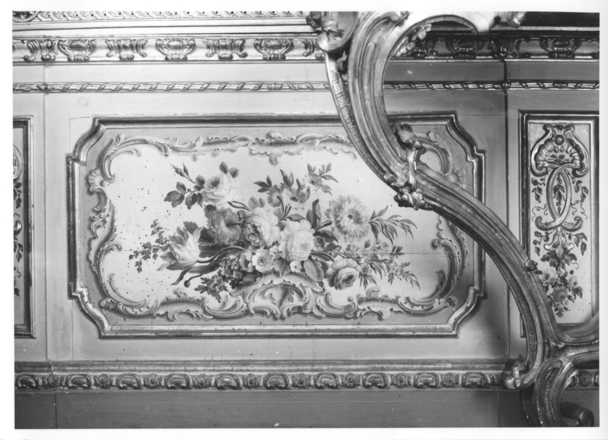 FIORI (dipinto, elemento d'insieme) di Rapous Michele Antonio Giuseppe - ambito piemontese (terzo quarto sec. XVIII)
