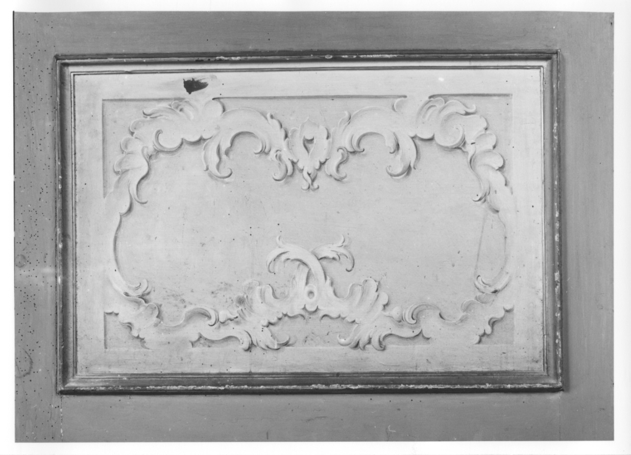 motivi decorativi a volute (elemento decorativo, serie) di Perego Gaetano (attribuito) (terzo quarto sec. XVIII)