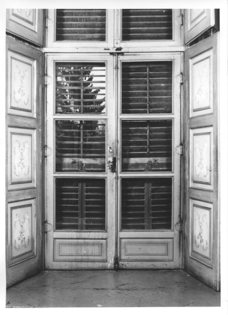 porta finestra, opera isolata - ambito piemontese (terzo quarto sec. XVIII)