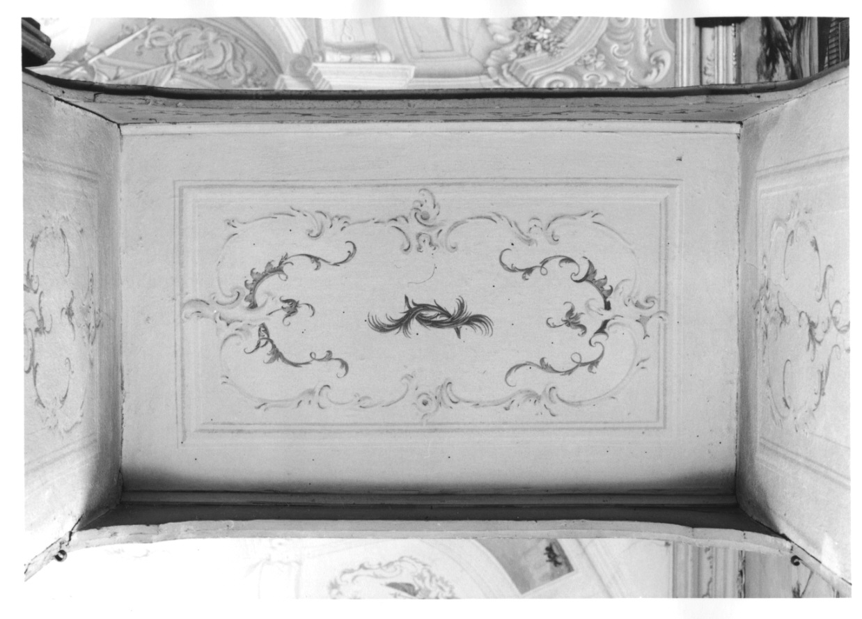 MOTIVI DECORATIVI A VOLUTE (decorazione pittorica, elemento d'insieme) di Alberoni Giovanni Battista (metà sec. XVIII)
