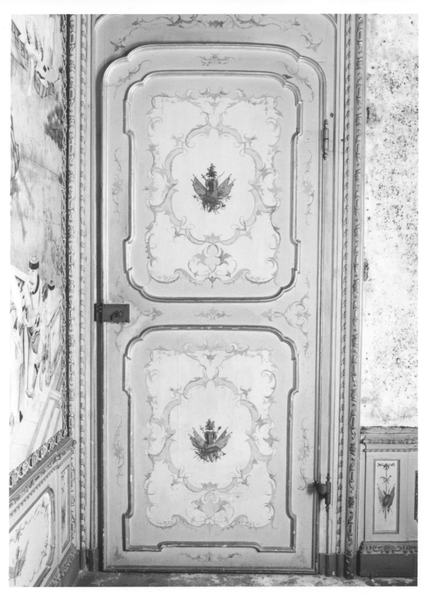 TROFEO DI GUERRA (porta, opera isolata) di Alberoni Giovanni Battista - ambito piemontese (metà sec. XVIII)
