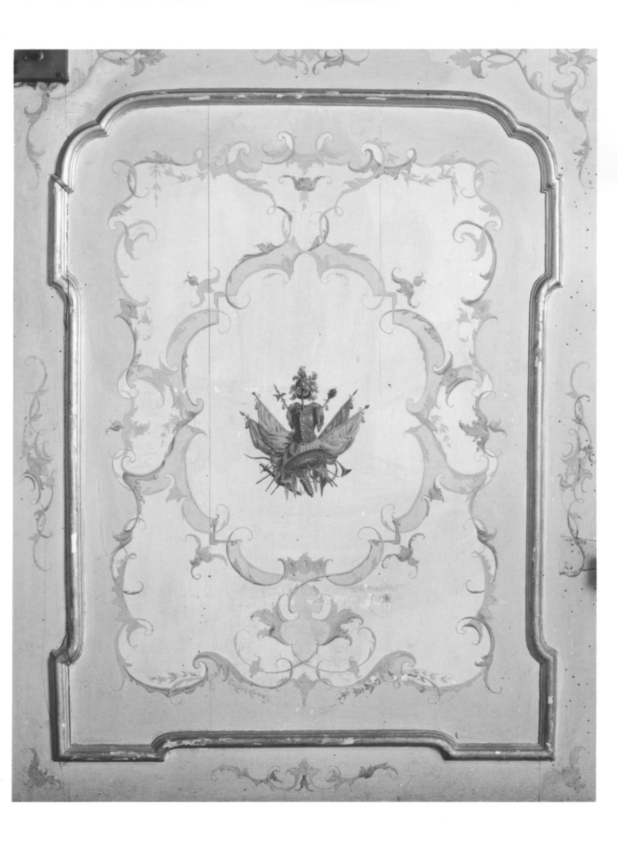 TROFEO DI GUERRA (elemento decorativo, elemento d'insieme) di Alberoni Giovanni Battista - ambito piemontese (metà sec. XVIII)