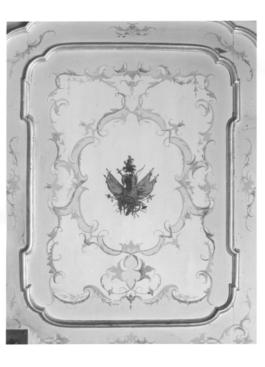 TROFEO DI GUERRA (elemento decorativo, elemento d'insieme) di Alberoni Giovanni Battista - ambito piemontese (metà sec. XVIII)