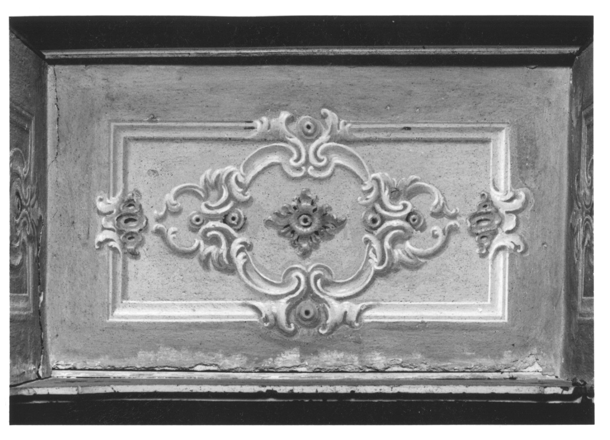 MOTIVI DECORATIVI A VOLUTE (decorazione pittorica, elemento d'insieme) di Alberoni Giovanni Battista (metà sec. XVIII)