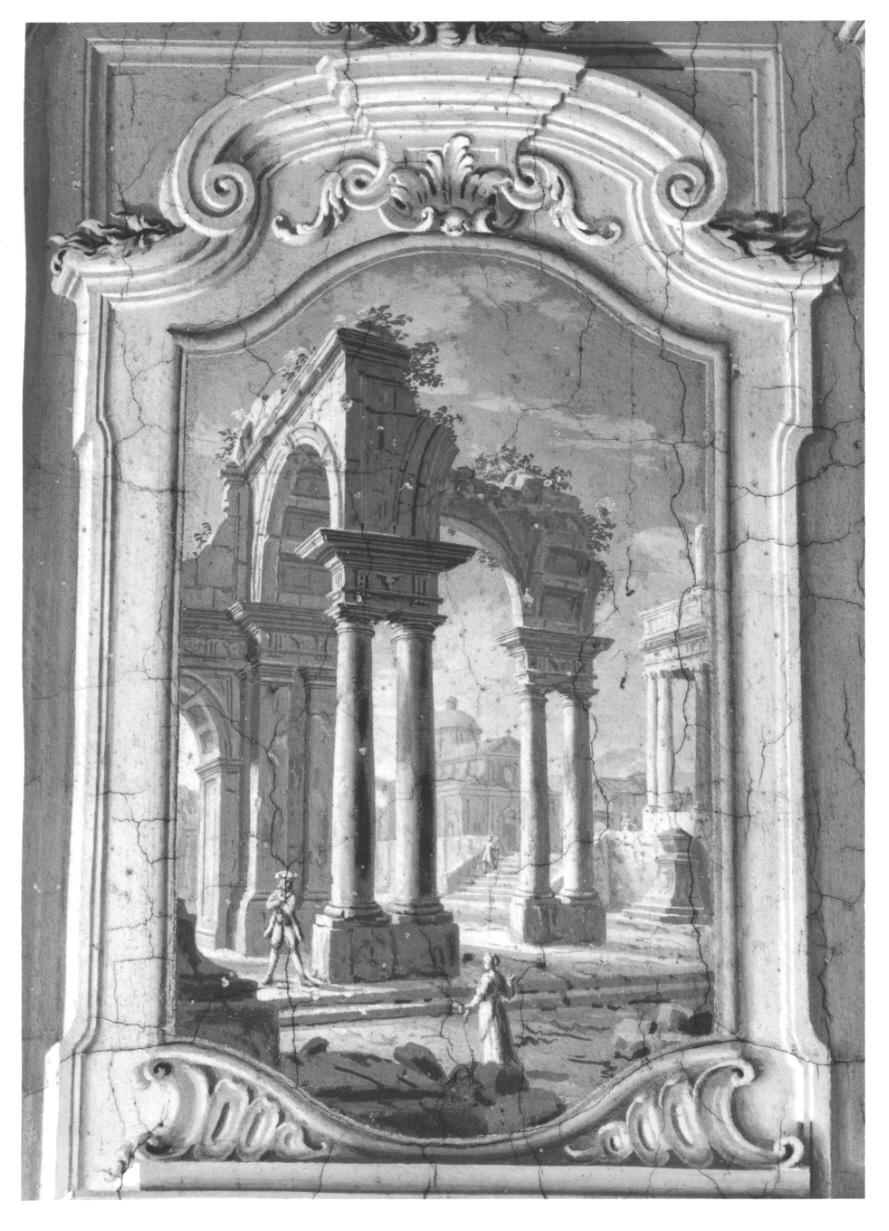 ARCHITETTURE (sovrapporta, elemento d'insieme) di Alberoni Giovanni Battista (metà, terzo quarto sec. XVIII, sec. XVIII)