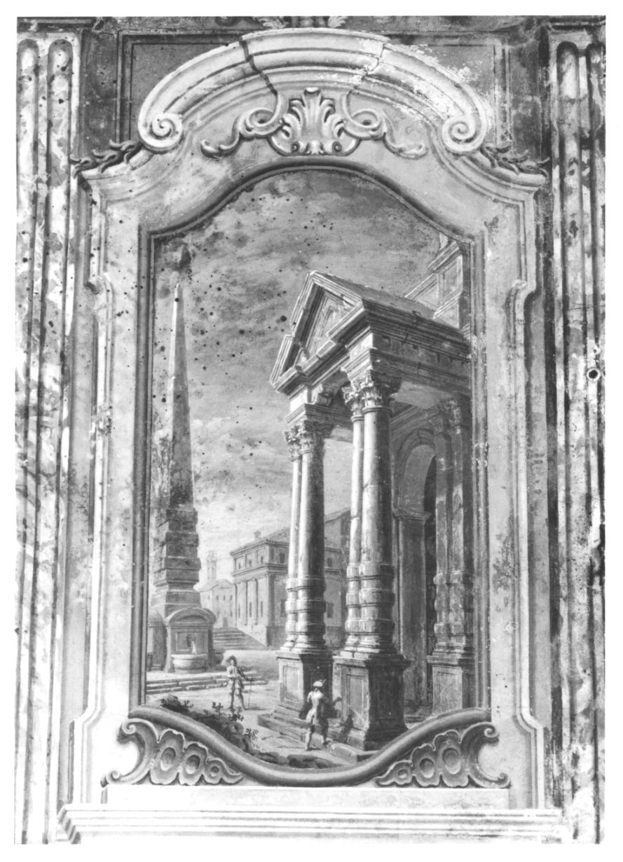 ARCHITETTURE (sovrapporta, elemento d'insieme) di Alberoni Giovanni Battista (metà, terzo quarto sec. XVIII, sec. XVIII)