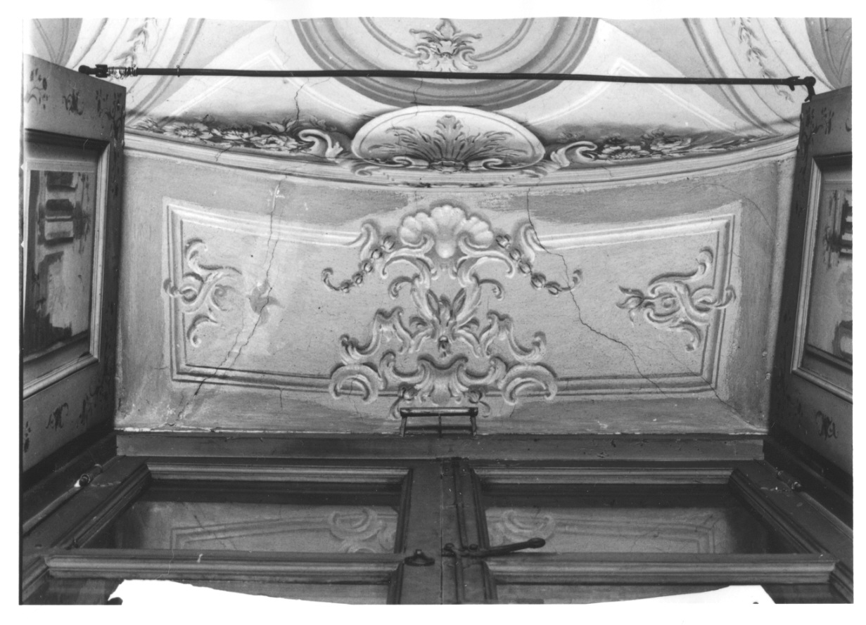 architetture (decorazione pittorica, elemento d'insieme) di Alberoni Giovanni Battista (metà, terzo quarto sec. XVIII, sec. XVIII)