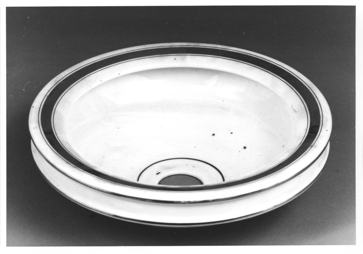 catino, opera isolata di Ginori Manifattura (secc. XIX/ XX)