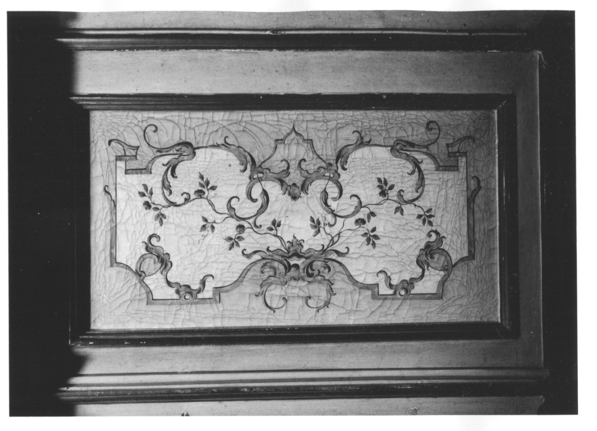 FIORI (soffitto dipinto, serie) - ambito piemontese (terzo quarto sec. XVIII)