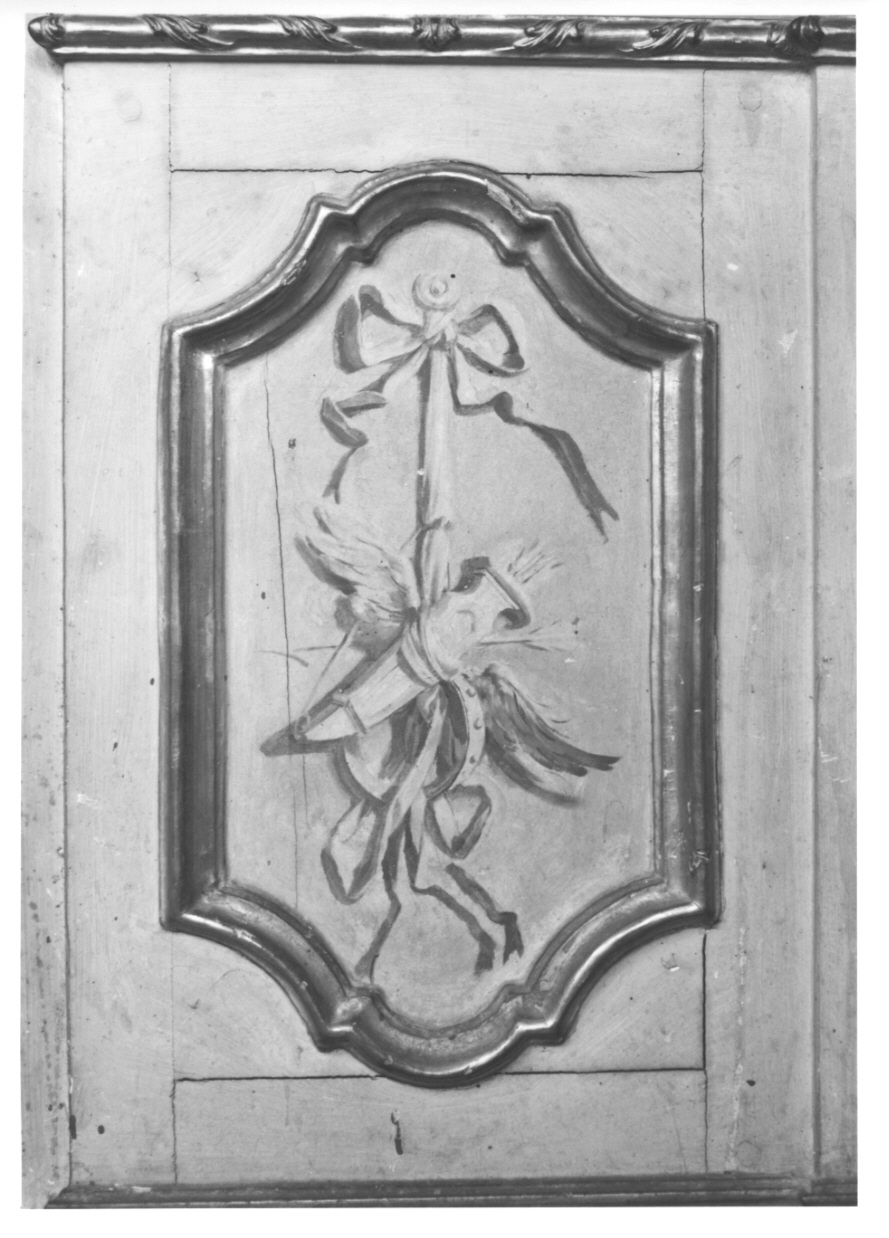 TROFEO DI CACCIA (dipinto, elemento d'insieme) di Rapous Vittorio Amedeo - ambito piemontese (terzo quarto sec. XVIII)