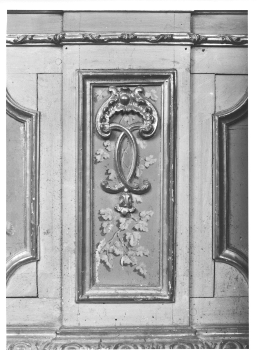 motivi decorativi vegetali (dipinto, elemento d'insieme) di Rapous Vittorio Amedeo - ambito piemontese (terzo quarto sec. XVIII)