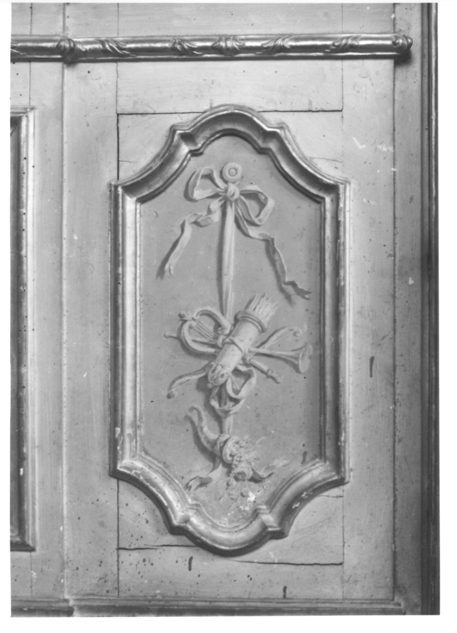 TROFEO DI CACCIA (dipinto, elemento d'insieme) di Rapous Vittorio Amedeo - ambito piemontese (terzo quarto sec. XVIII)