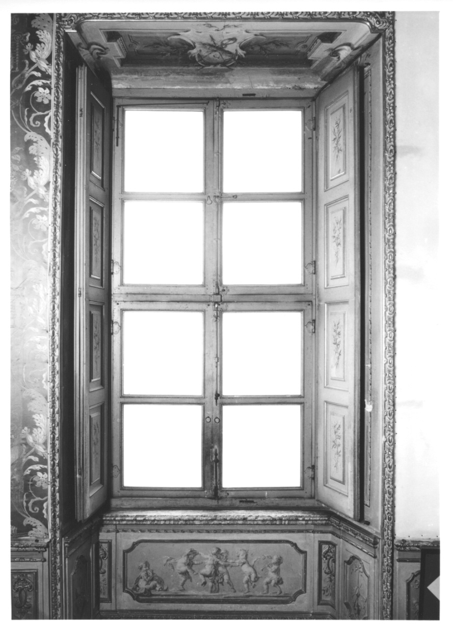 finestra, serie - ambito piemontese (terzo quarto, inizio sec. XVIII, sec. XIX)