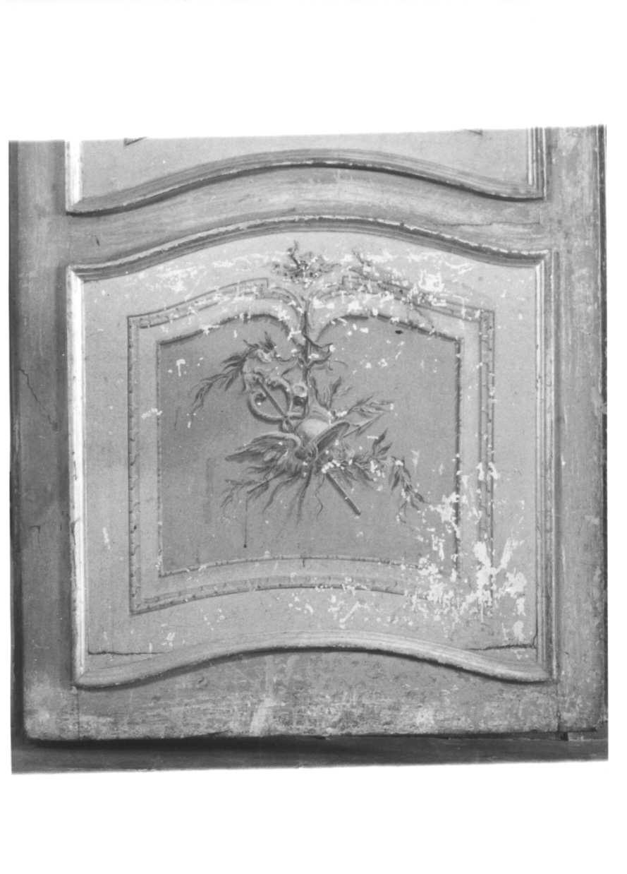 TROFEO DI CACCIA (elemento decorativo, elemento d'insieme) di Rapous Vittorio Amedeo, Perego Gaetano - ambito piemontese (terzo quarto sec. XVIII)