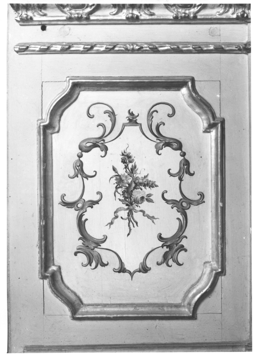MOTIVI DECORATIVI VEGETALI (dipinto, elemento d'insieme) di Pozzo Giovanni Pietro - ambito piemontese (terzo quarto sec. XVIII)