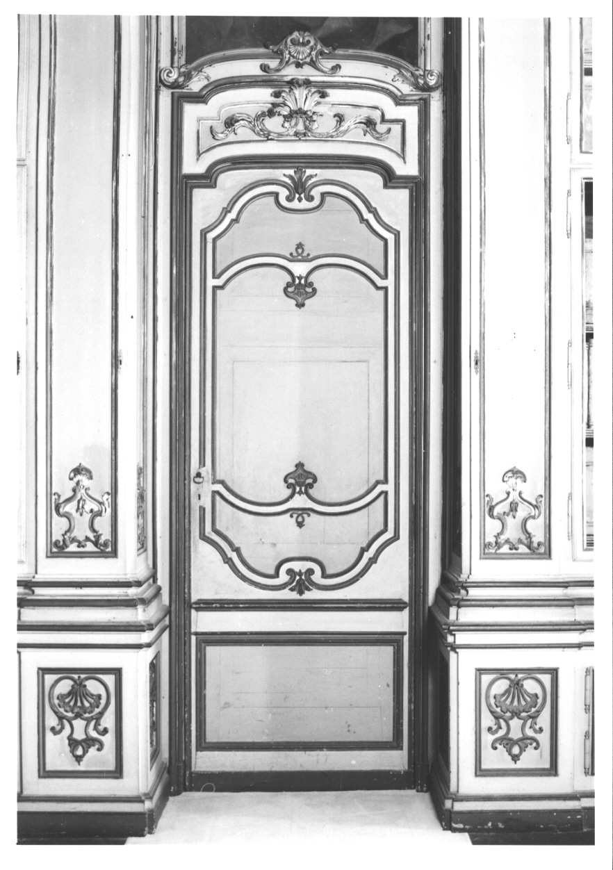 porta, opera isolata di Capello Gabriele detto Moncalvo - ambito piemontese (metà, terzo quarto sec. XVIII, sec. XIX)
