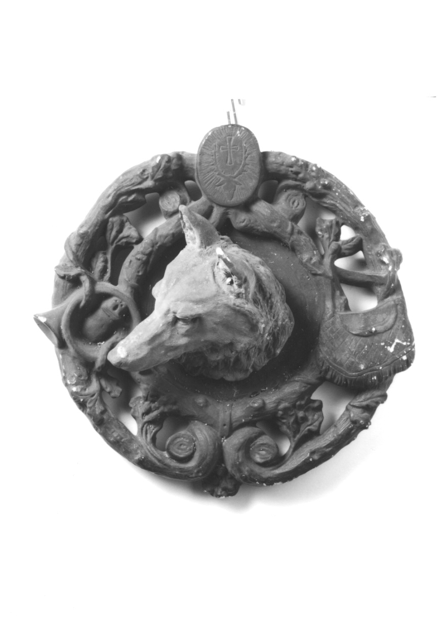 TROFEO DI CACCIA (scultura, opera isolata) - ambito piemontese (inizio sec. XX)