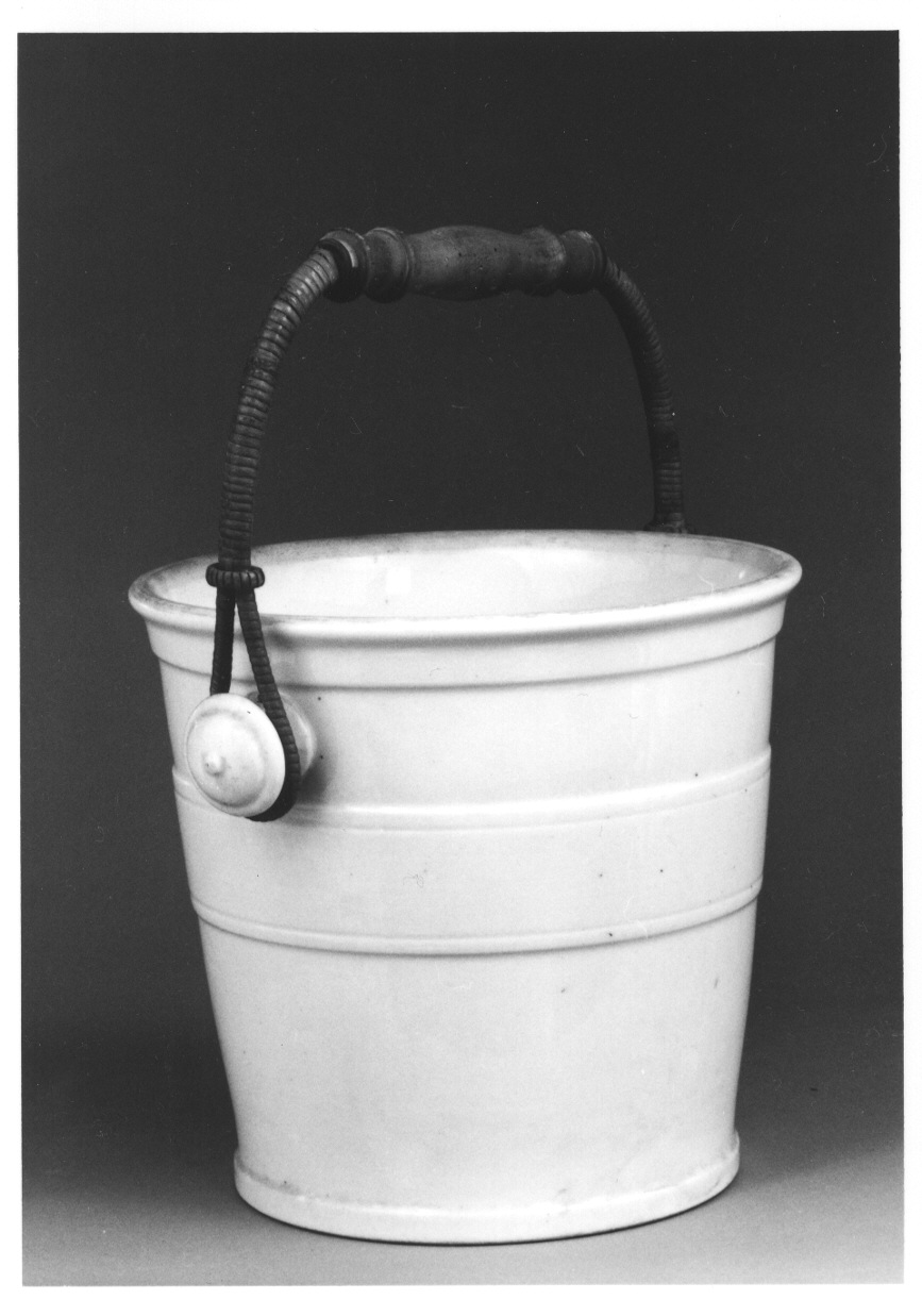 secchio, serie di Ginori Manifattura (fine/inizio secc. XIX/ XX)